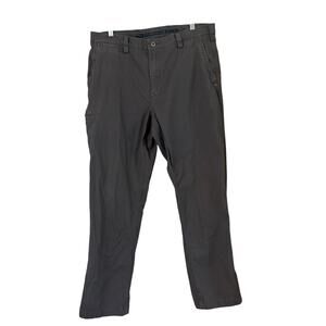 Duluth Flex Ballroom Khakis Gray 34x30 Standard Fit